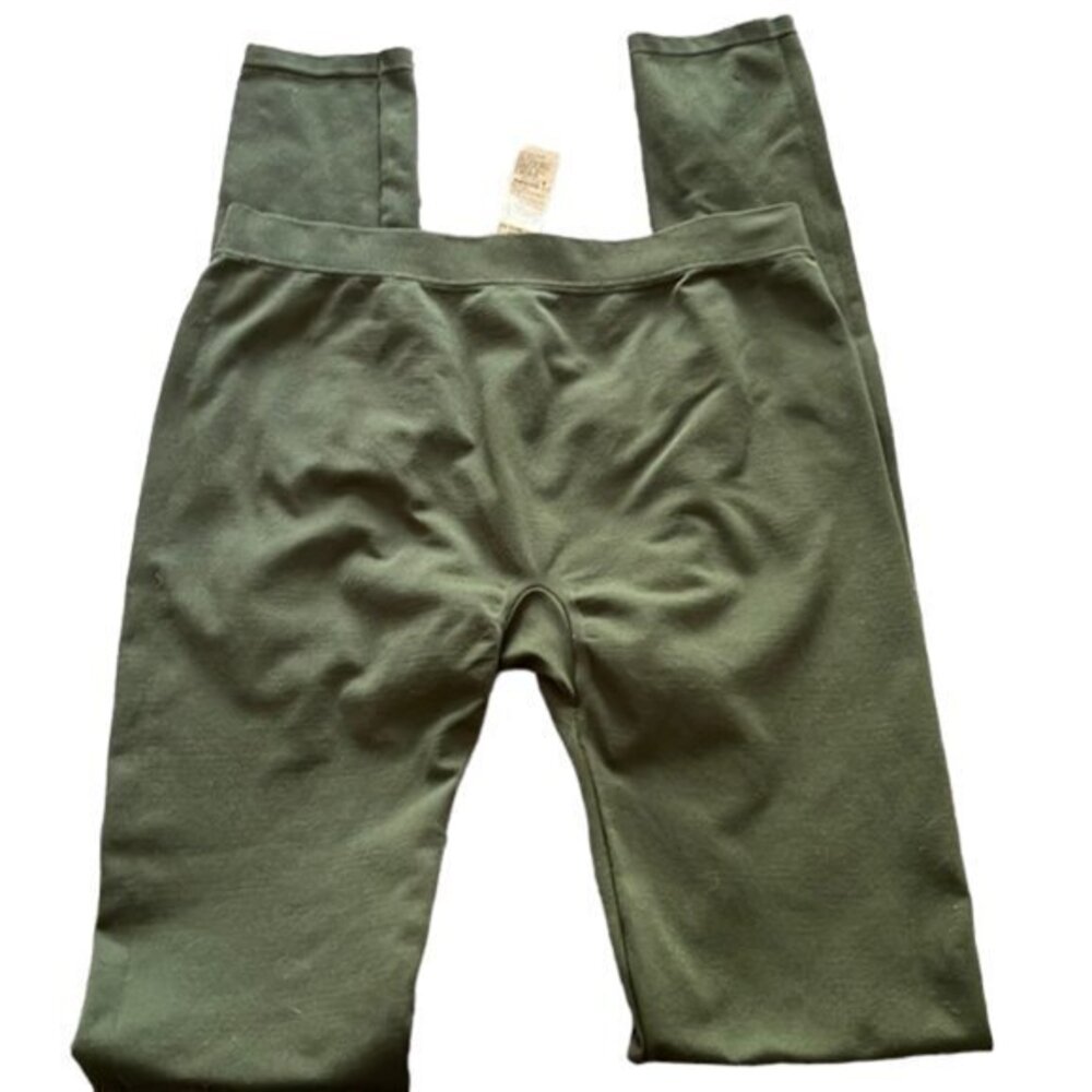 United Colors of Benetton Dark Green Soft Leggings Size Small EUC #5876